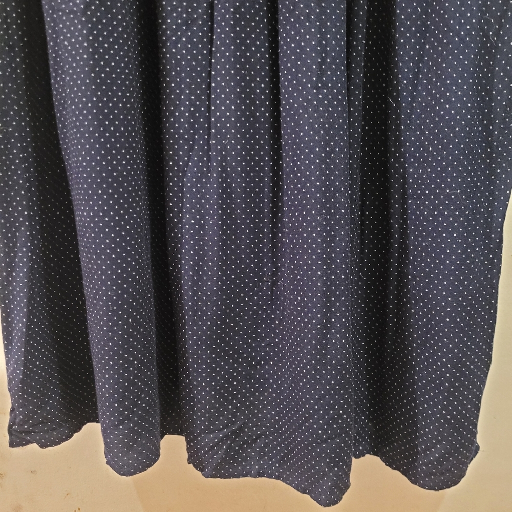 Vintage 90s April Cornell Floral Maxi Dress Cottagecore Tie Back Rayon XL 12-14 - Picture 9 of 12